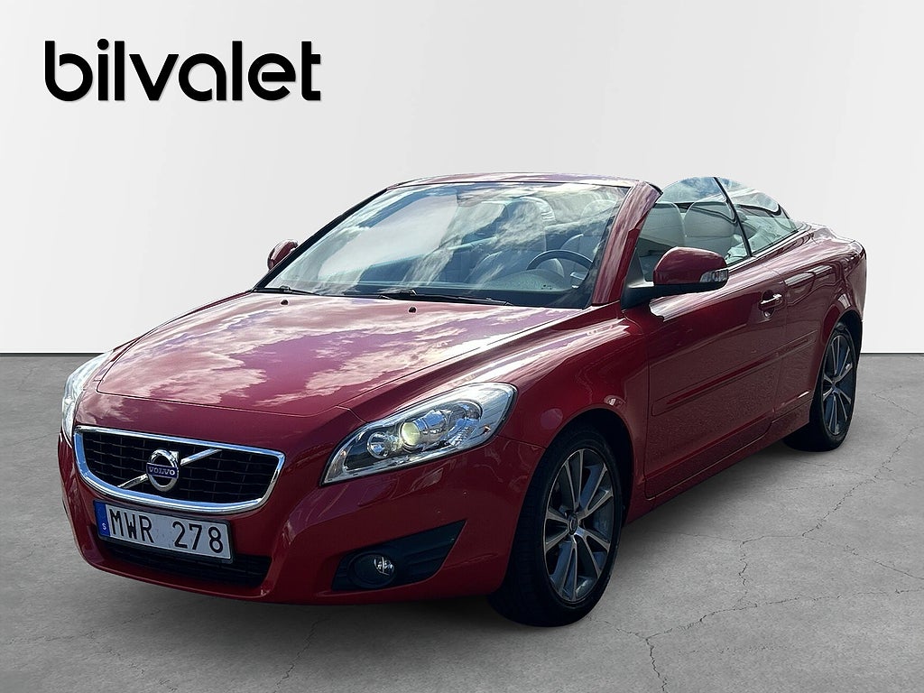 Volvo C70 D5 Summum Elstol-minne Plåt-tak Nybes