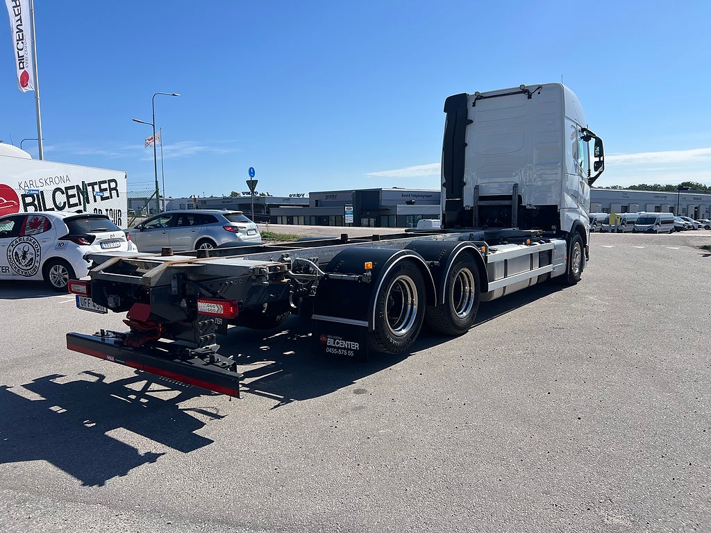 Volvo FH13 540 6x2 Containerede / Lösflaksbil, I-See