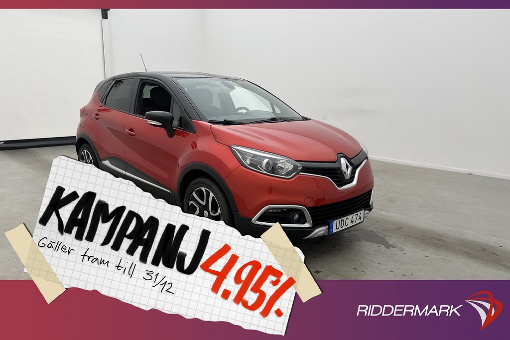 Renault Captur 0.9 TCe Helly Hansen Navi Keyl 4,95% Ränta