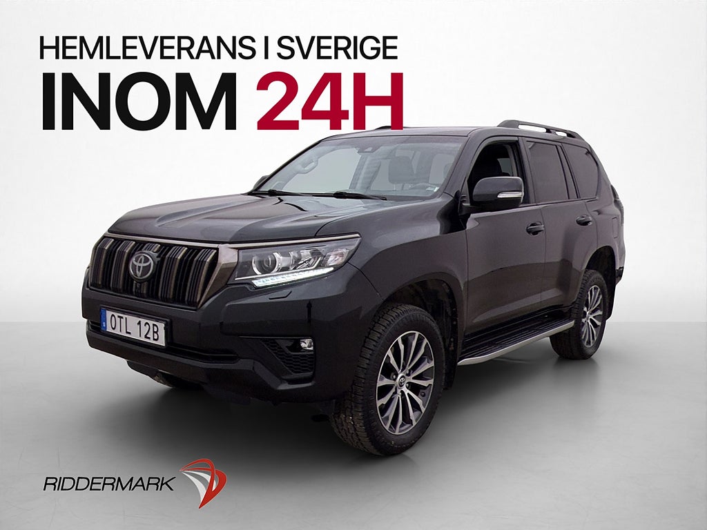 Toyota Land Cruiser Prado 4WD 204hk Premium JBL Luft 360°