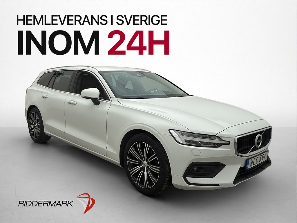 Volvo V60 D3 Advanced Värmare P-Sensorer Carplay Dragkrok