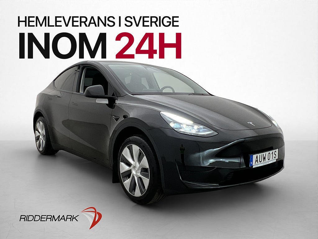Tesla Model Y Long Range RWD MOMS Drag Värmepump HW3 Matrix