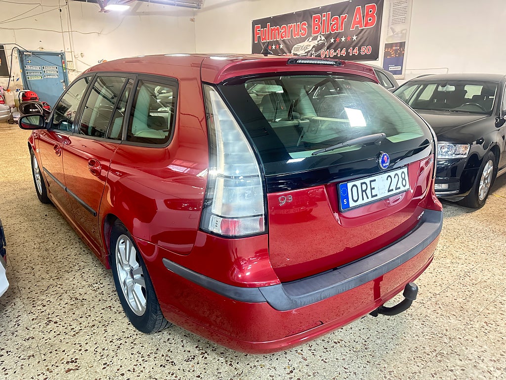 SAAB 9-3 SPORTCOMBI 1.8T 150CH - BIOPOWER ETHANOL - ENTRETIEN A JOUR - BVA - ATTELAGE - 129.130 KMS