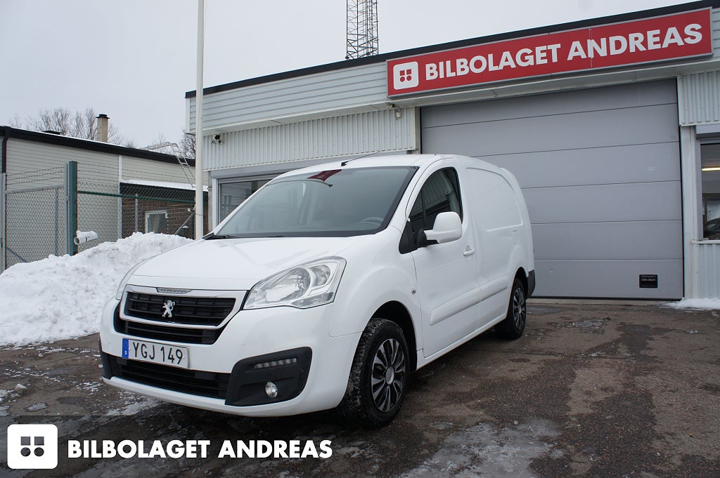 Peugeot Partner 1.6 BlueHDi Euro 6 L2 Lång En ägare