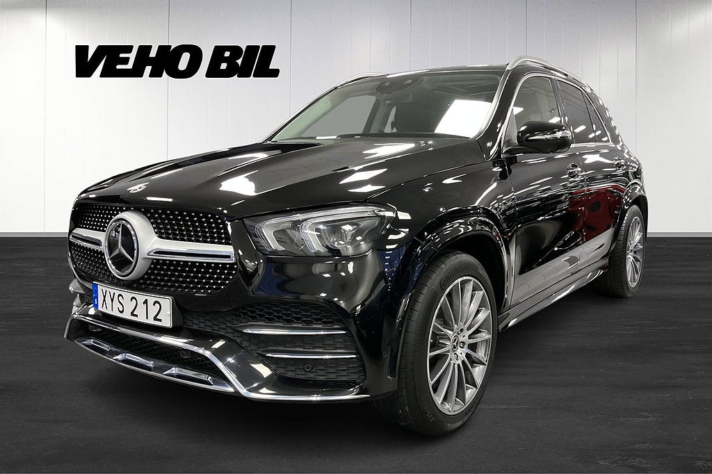 Mercedes-Benz GLE 350 e 4MATIC, AMG Line, Pano, Drag, Minnes