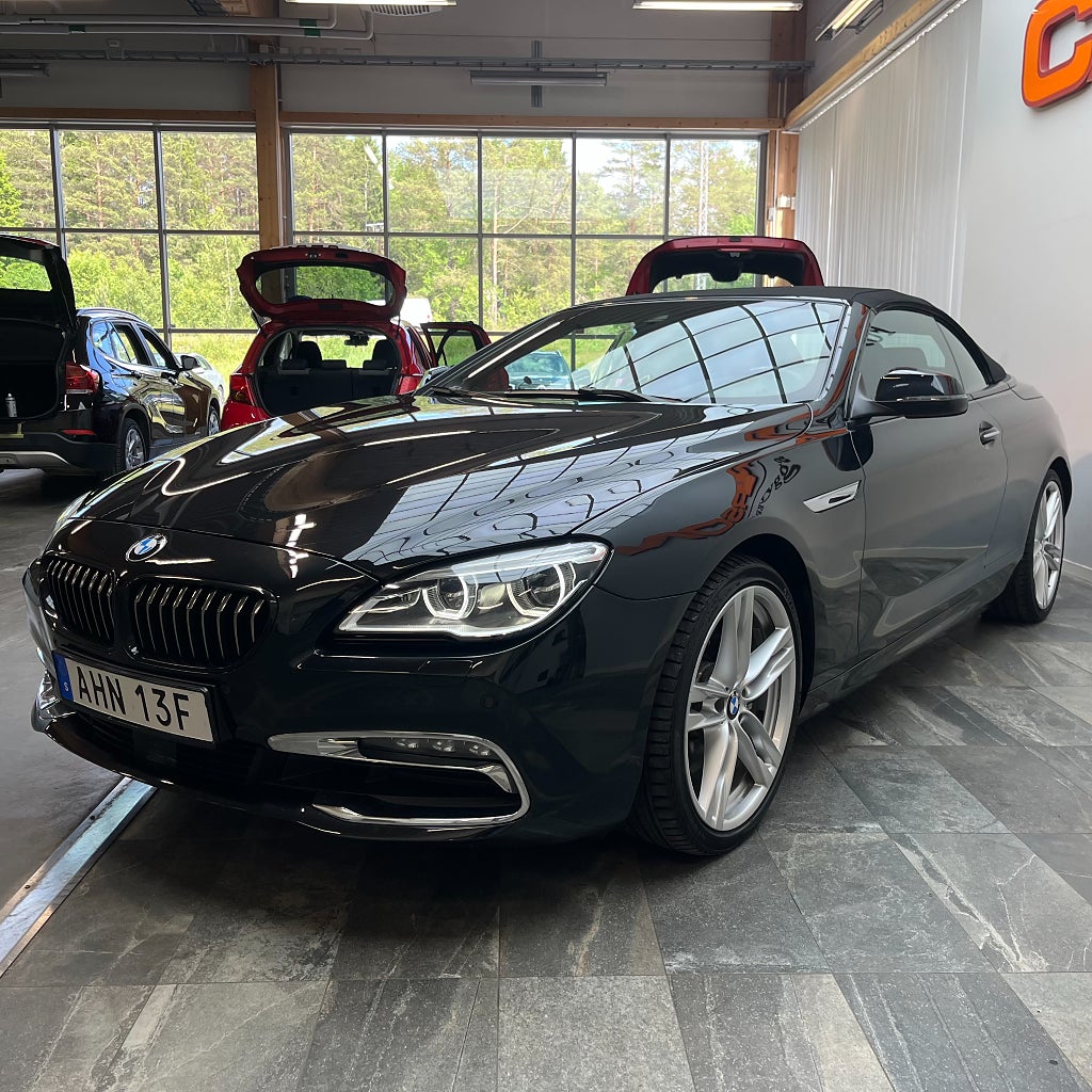 BMW 640D Convertible Steptronic HiFi Navi Backkamera 313hk