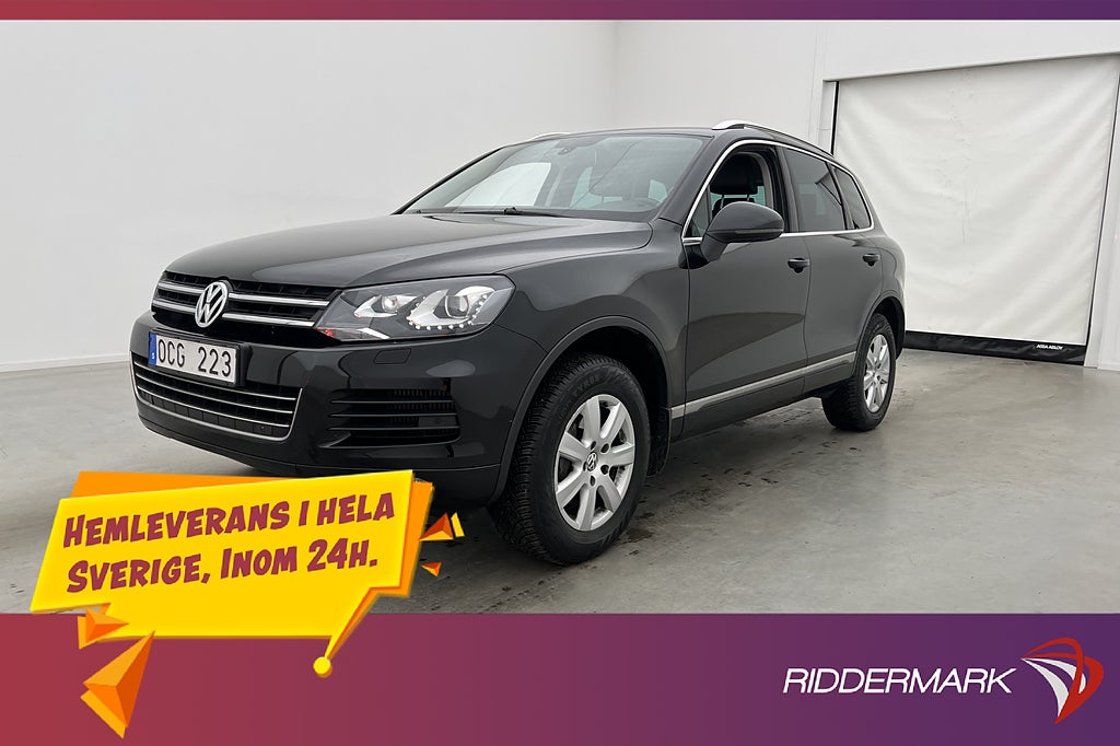 Volkswagen Touareg V6 TDI 4M En-Brukare D-Värmare Skinn Drag