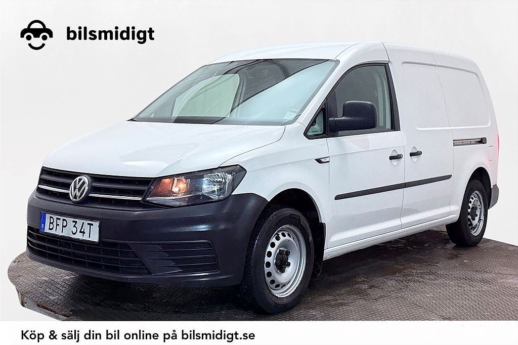 Volkswagen Caddy Maxi 2xSidodörr P-Sens Blåtand Värmare
