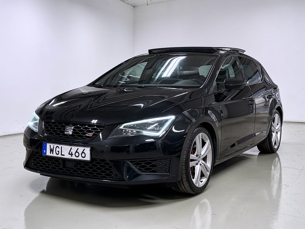 Seat Leon Cupra 2.0 TSI Euro 6 / Pano / Alcantara / BT / 265Hk