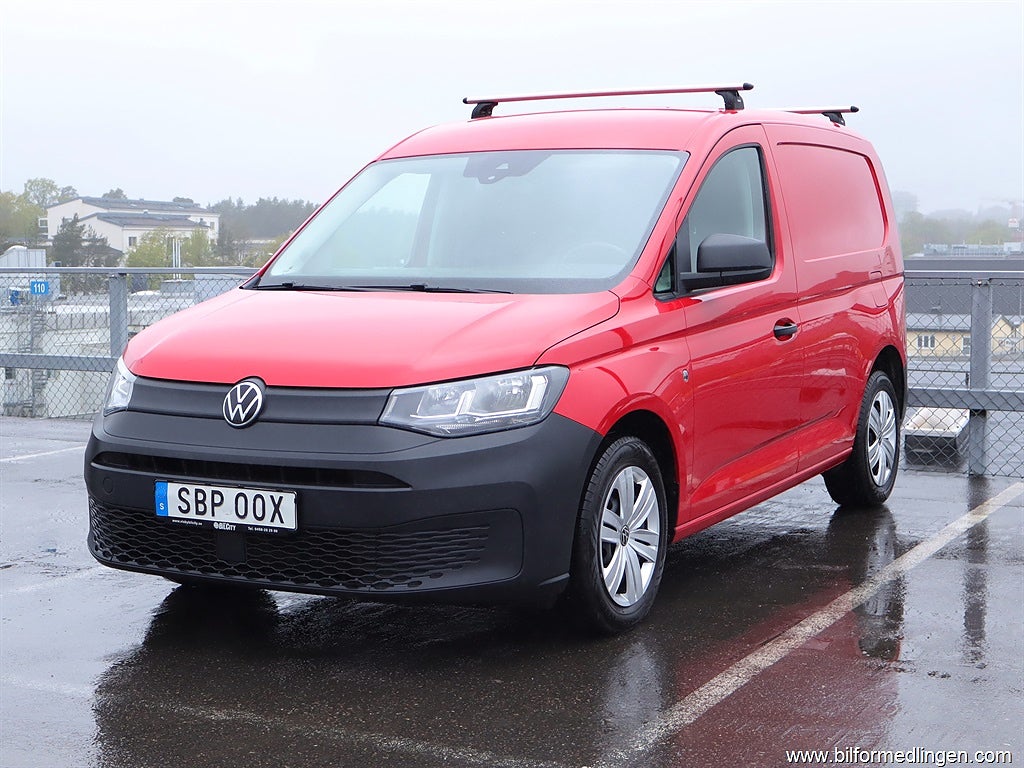Volkswagen Caddy CARGO 2.0 TDI 122hk S/V-hjul Värmare Moms