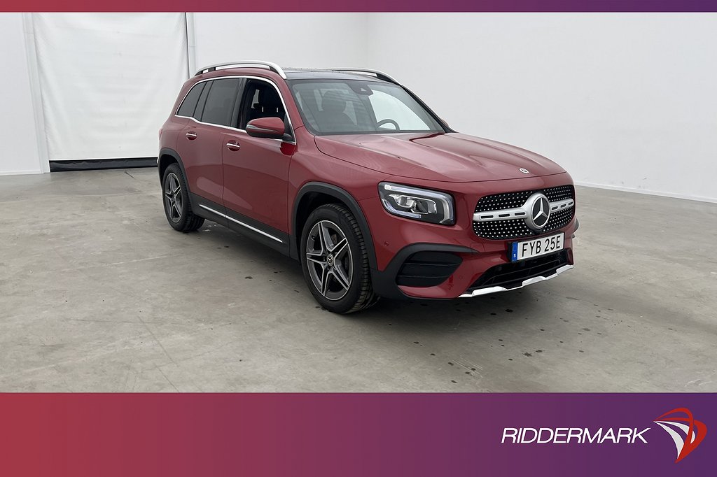 Mercedes-Benz GLB 200 d 4M AMG 7-Sits D-Värmare Wide Pano