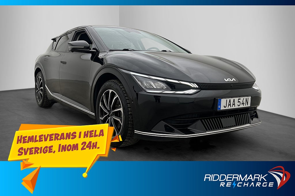 Kia EV6 77.4 kWh AWD Dragkrok 360° CarPlay MOMS