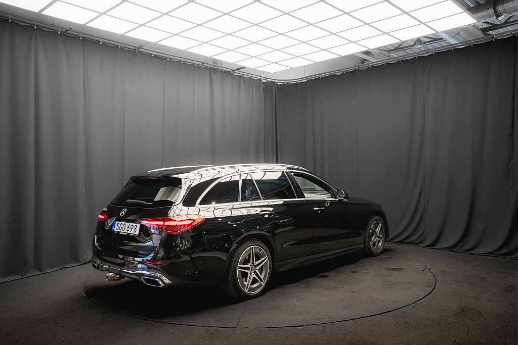 Mercedes-Benz C 300 T e AMG DRAG 360° ELSTOLAR MINNE DISTRONIC PRO MOMS