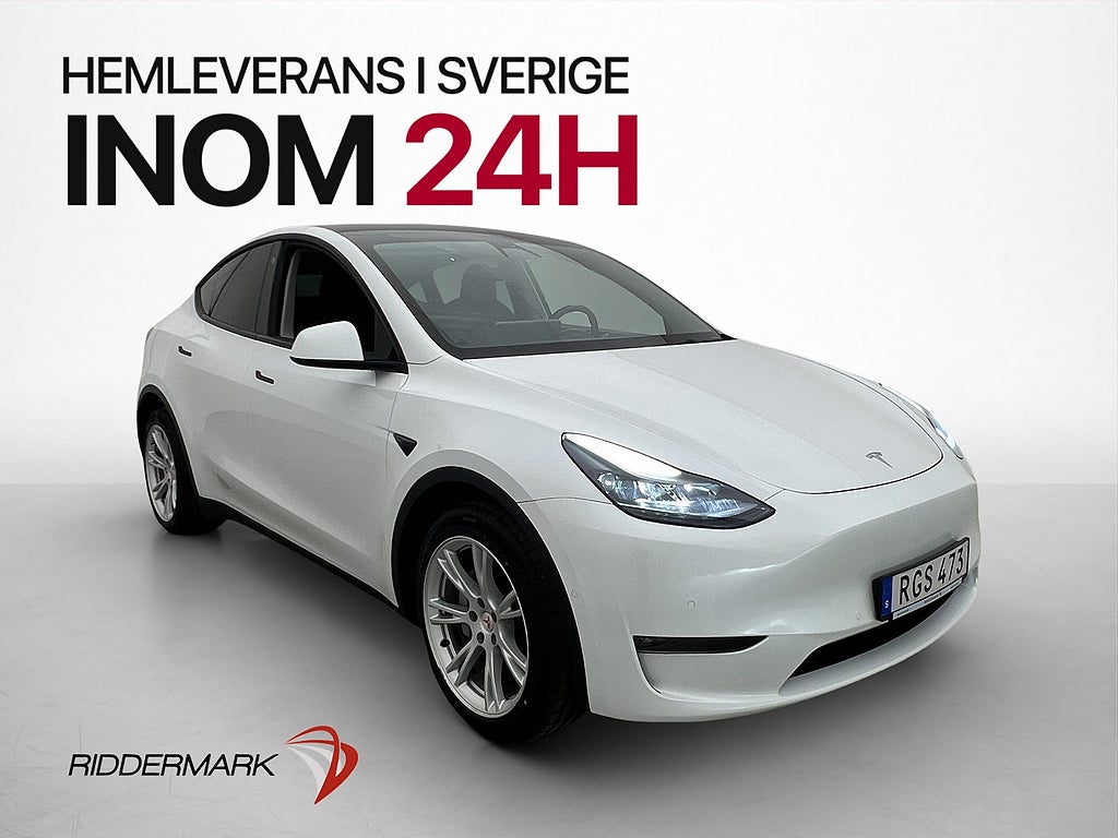 Tesla Model Y Long Range AWD Autopilot Svensksåld