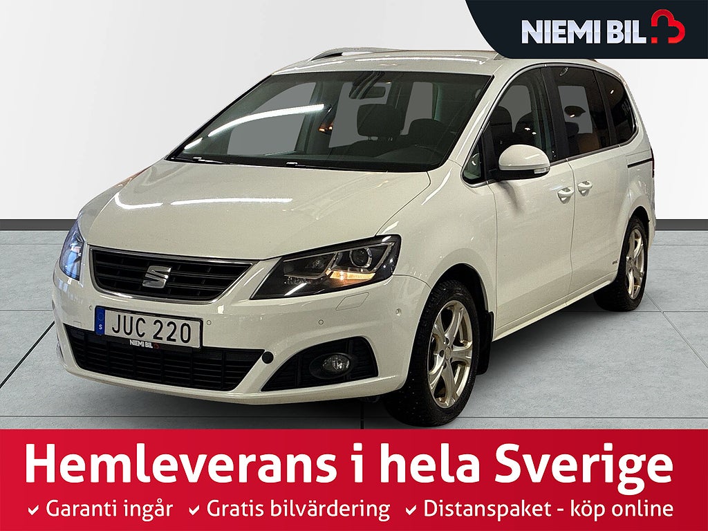 Seat Alhambra 7-Seater 2.0 TDI 4Drive Drag M-värm B-kamera Navi S&V