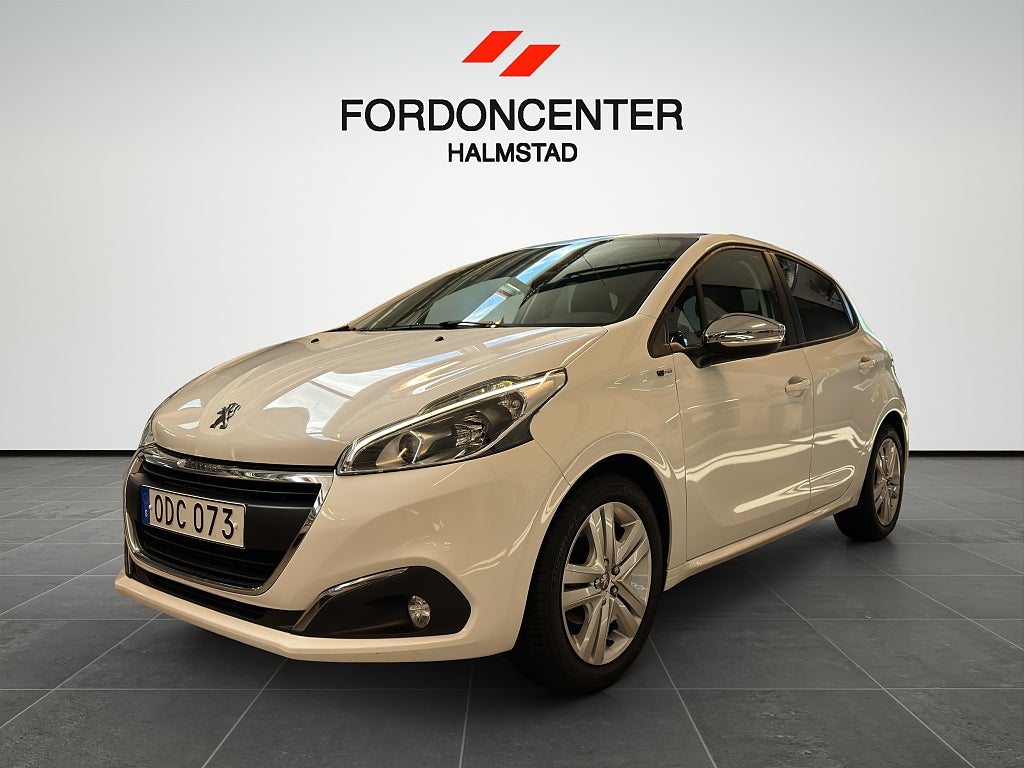 Peugeot 208 5-dörr 1.2 82hk Eu6, 1Brukare|Pano|P-Sensor|Farthållare