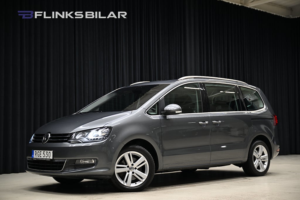 Volkswagen Sharan 4M 150HK Premium|7-Sits|Eldörrar|Läder|NyKamrem|SeUTR!!
