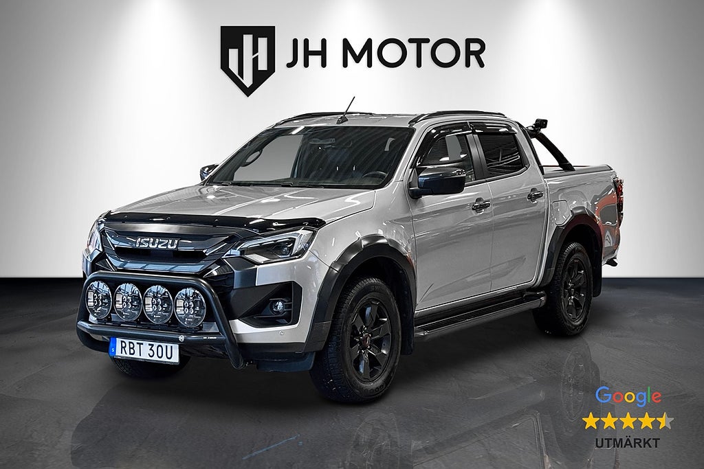 Isuzu D-Max XRX Crew Cab 4WD 163hk LÅGSKATT/MOMS/DVÄRM/Drag/Kamera