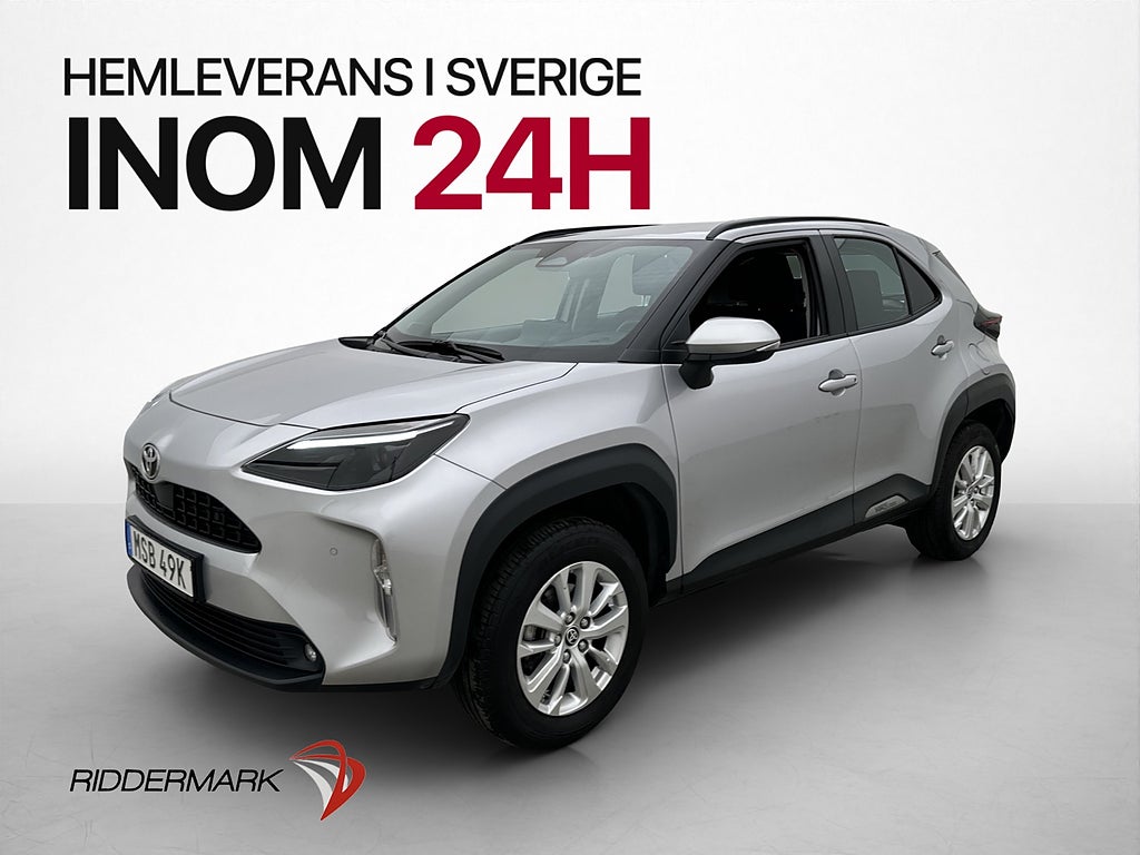 Toyota Yaris Cross Hybrid Kamera Adtpv-F Rattvärme CarPlay
