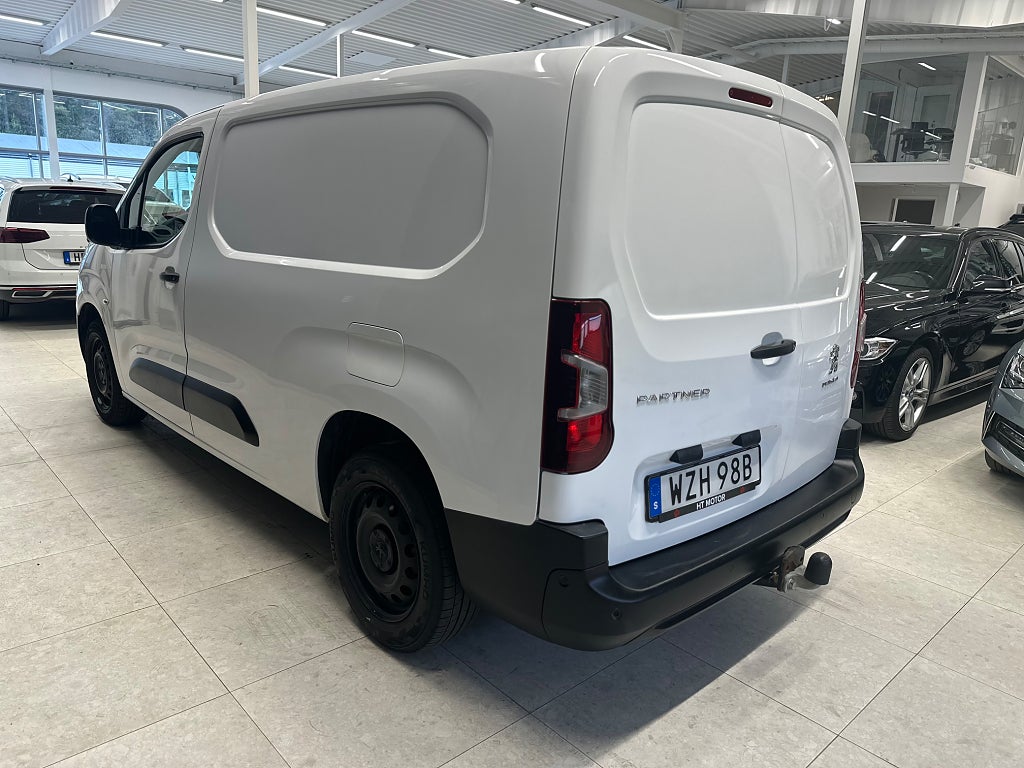 Peugeot Partner Utökad Last 1.5 BlueHDi 100/Drag/Inredning/P-Värmare