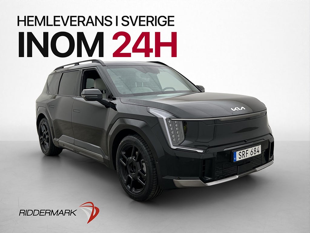 Kia EV9 AWD GT-Line 7-Sits Pano 360° HuD Skinn Meridian