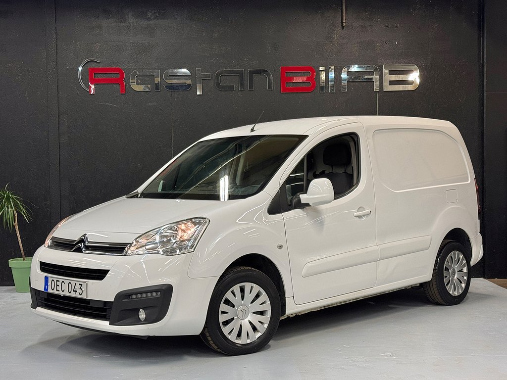 Citroën Berlingo Van 1.6 BlueHDi Automat 3-sits Euro6 Moms 