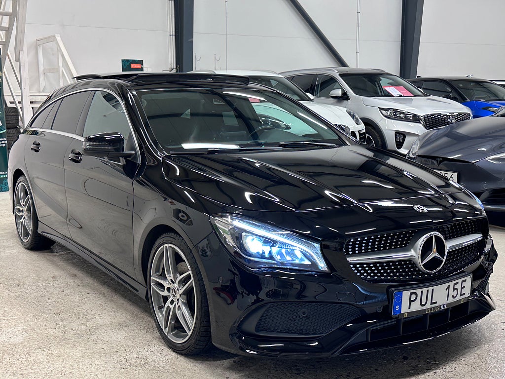 Mercedes-Benz CLA 180 SB 7G 122HK AMG-LINE PANORAMA DRAG KAMERA P-SENS 
