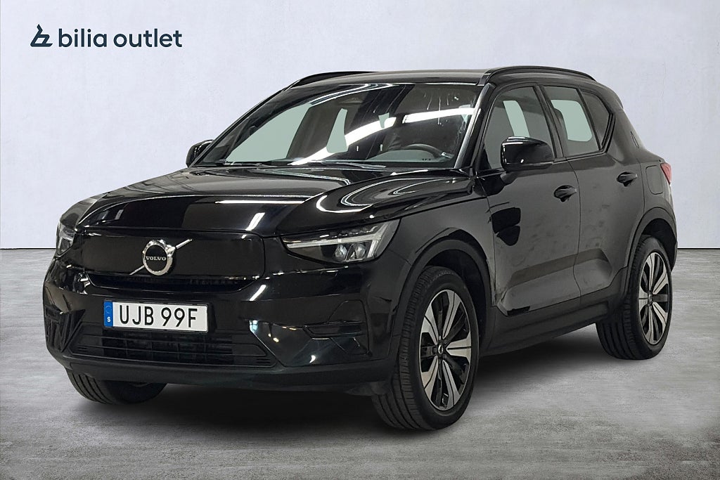 Volvo XC40 Recharge Core Edition 231hk Navi Carplay Värmepump MOMS