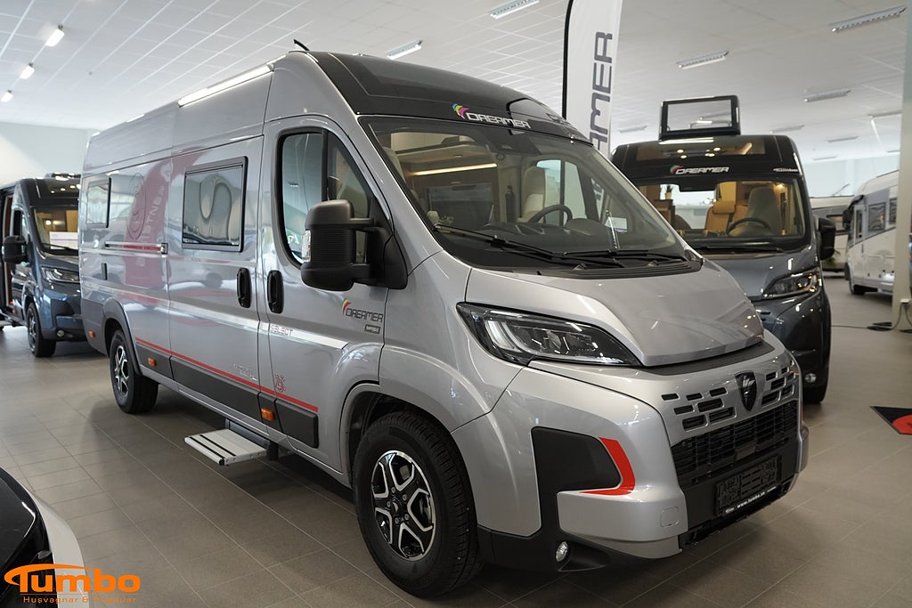 Dreamer D68 SELECT 180hk Automat Långbädd 3500kg Dieselvärme