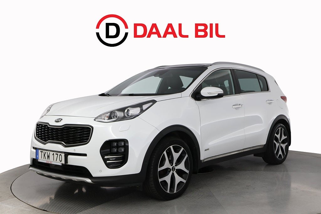 Kia Sportage 2.0 CRDi AWD 185HK GT-LINE DRAG B-KAM JBL® NAVI PANO