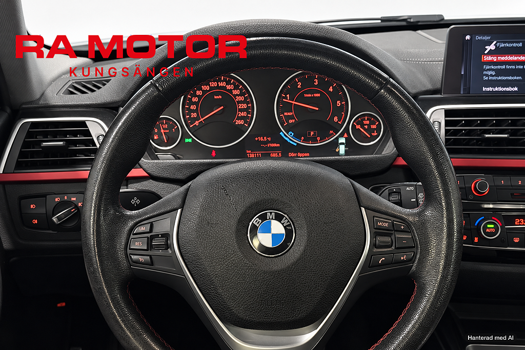 BMW 320d Touring 190hk xDrive Sport Line | Drag | Hifi | Navi | 2017
