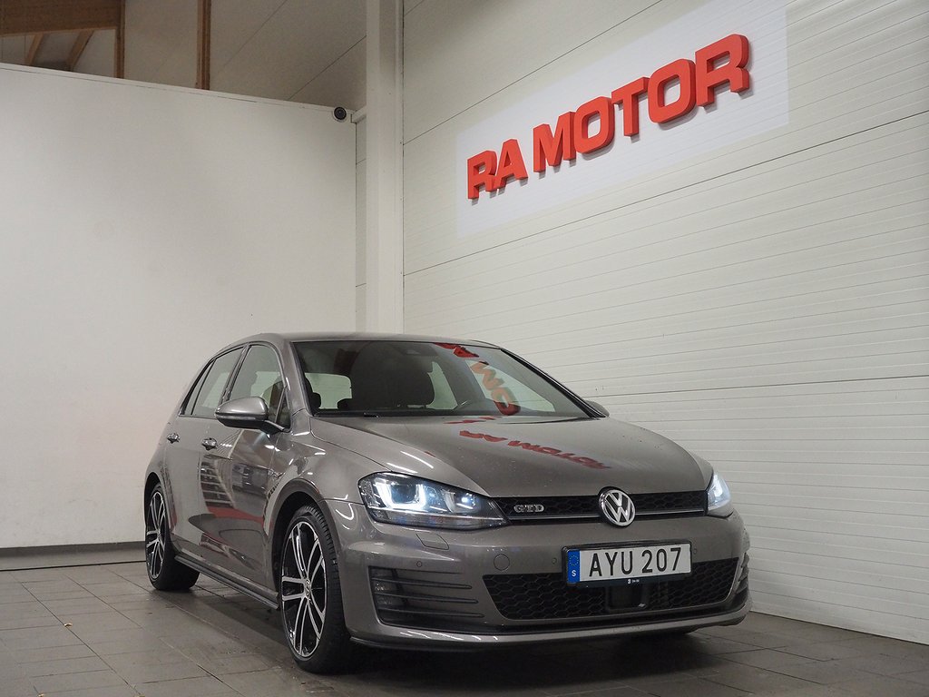 Volkswagen Golf GTD 184hk DSG | Pluspaket | D-värm | B-kam | 2015