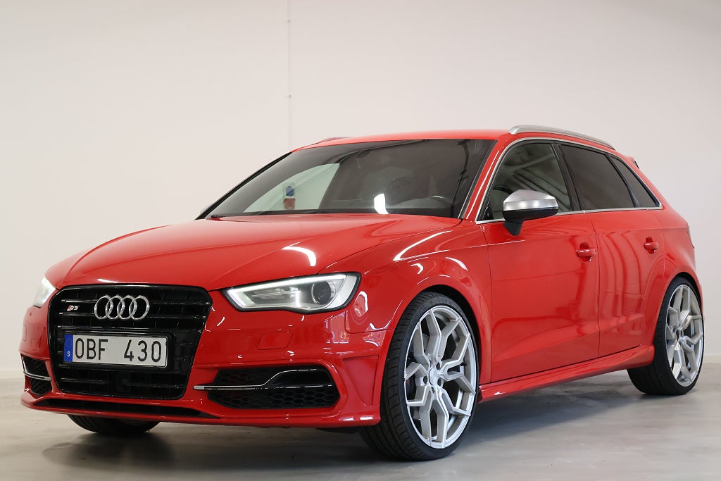 Audi S3 PERFORMANCE SPORTBACK QUATTRO AUT-F1-PADDLAR 360HK EU6