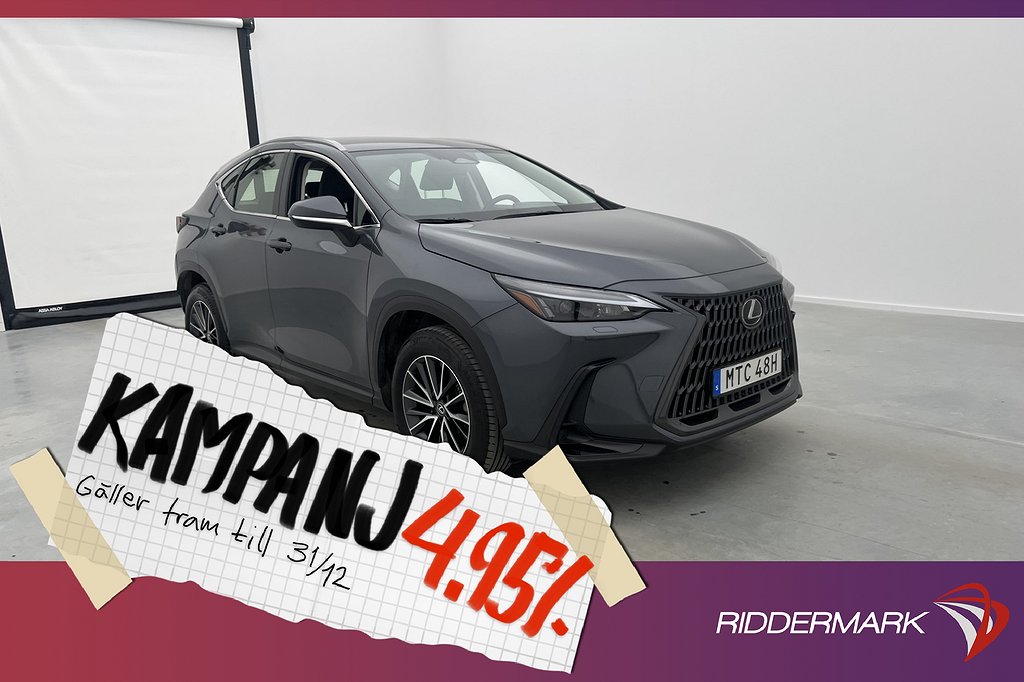 Lexus NX 350h AWD 242hk Comfort Kamera Rattvär 4,95% Ränta