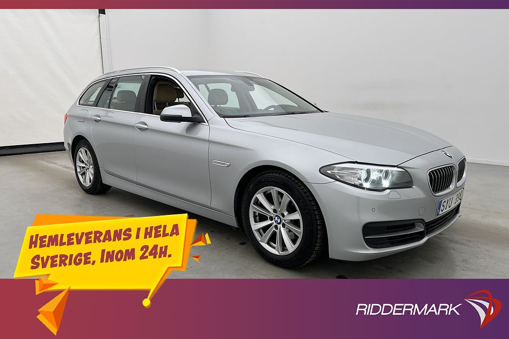 BMW 520d 184hk Kampanj SV-Såld Xenon Isofix Sensorer
