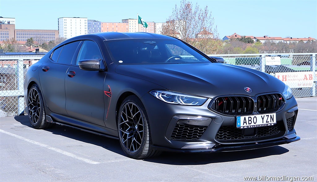 BMW M8 Competition Gran Coupé 625hk Svensksåld