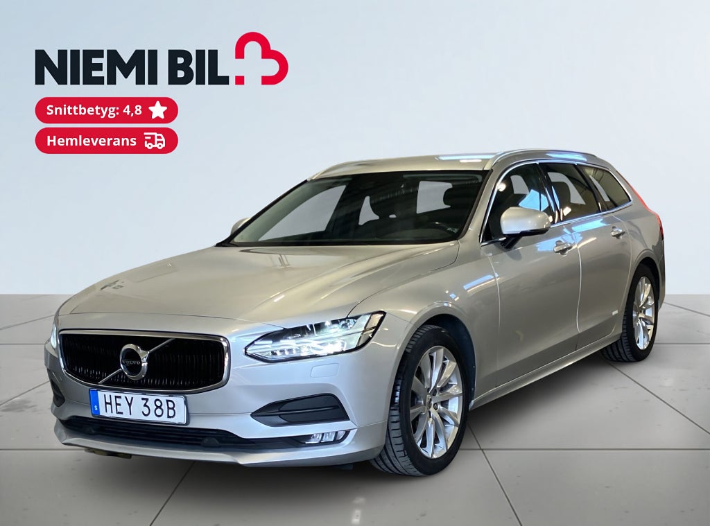 Volvo V90 D4 Momentum Aut Drag Värmare Psens S&V-hjul