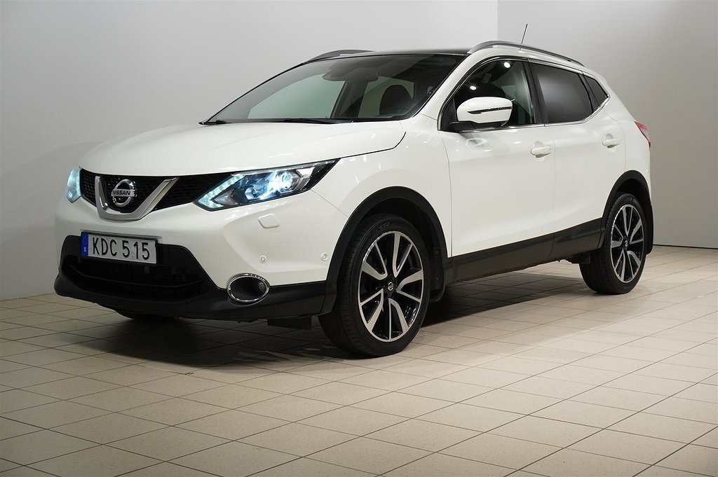 Nissan Qashqai 1.6 dCi Xtronic 130hk Tekna Pano 360 Nav