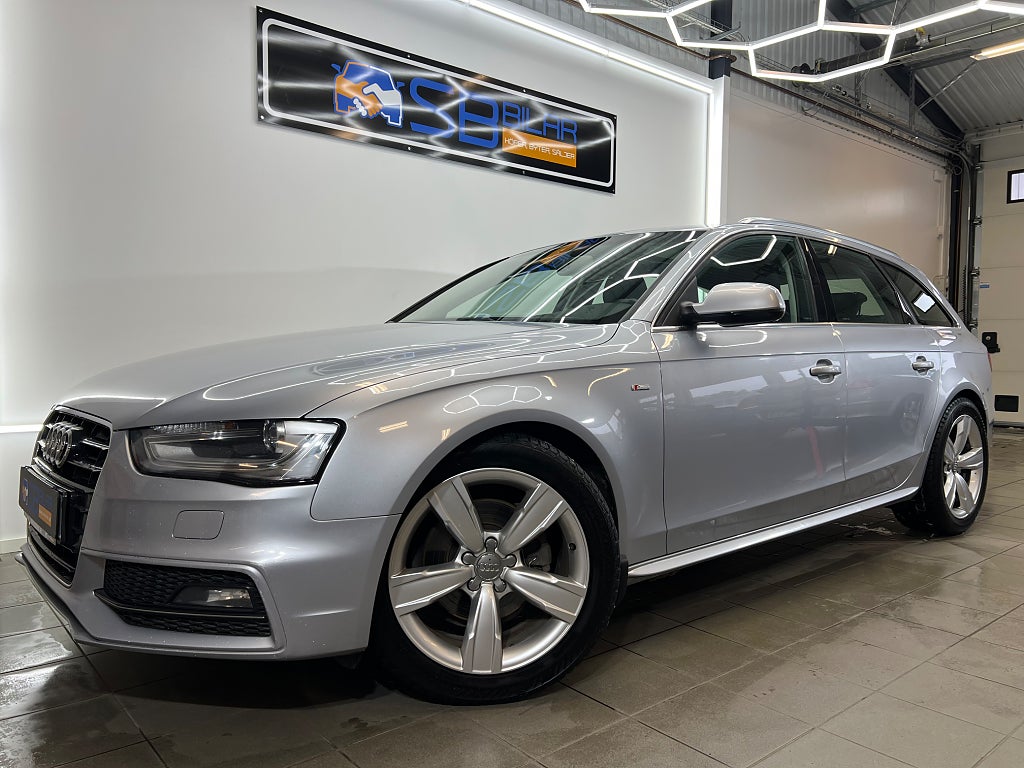 Audi A4 Avant 2.0 TDI diesel quattro S Tronic 190hk Värmare S-Line Sport