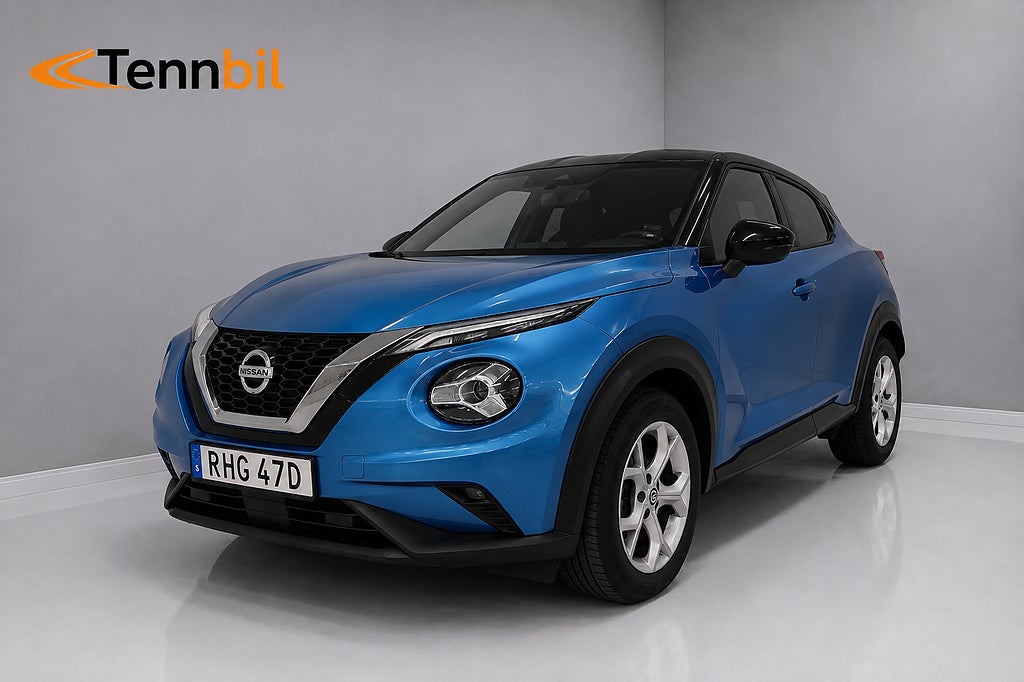 Nissan Juke 1.0 DIG-T DCT Aut Navigator Backkamera Carplay 1900 MIL