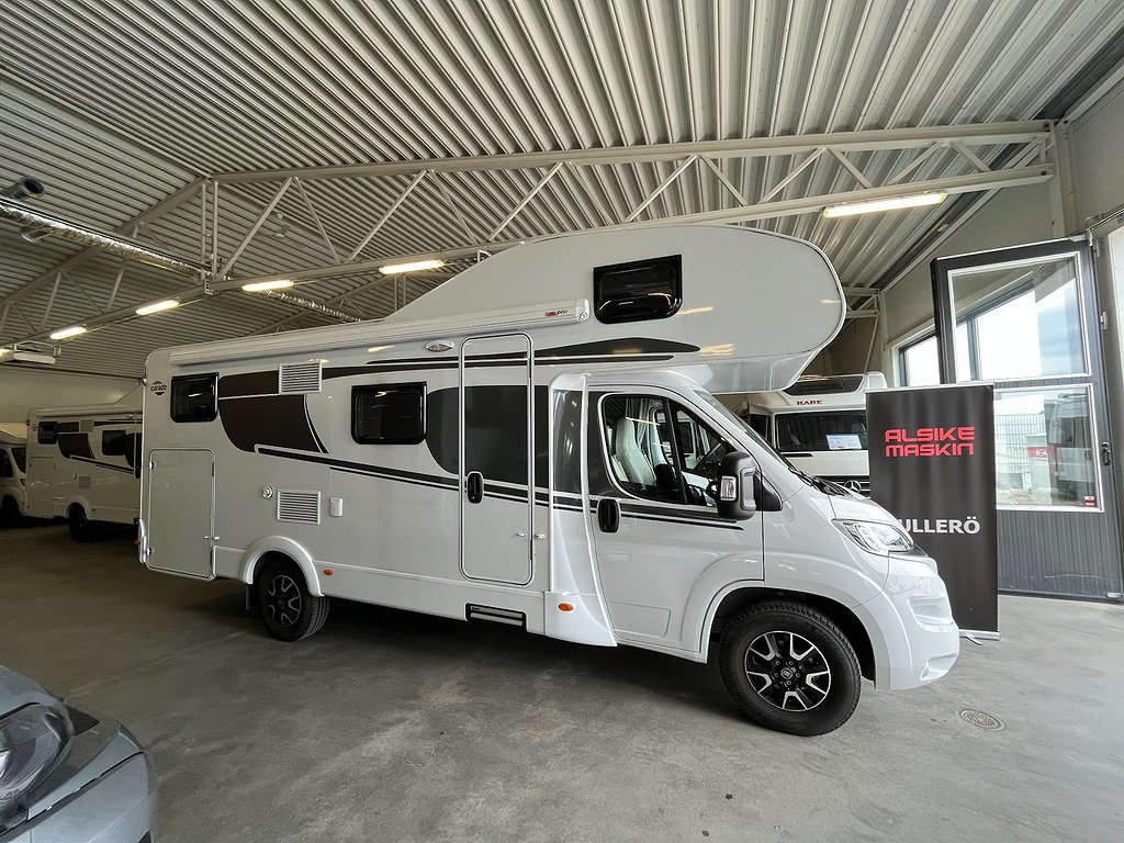 A 464 - Carado A 464 B-kort / 6 bältade / 6 Sovplatser /4995kr/mån