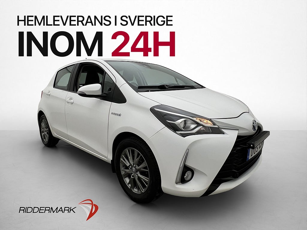 Toyota Yaris Hybrid Active Kamera Farthållare Lane-Assist
