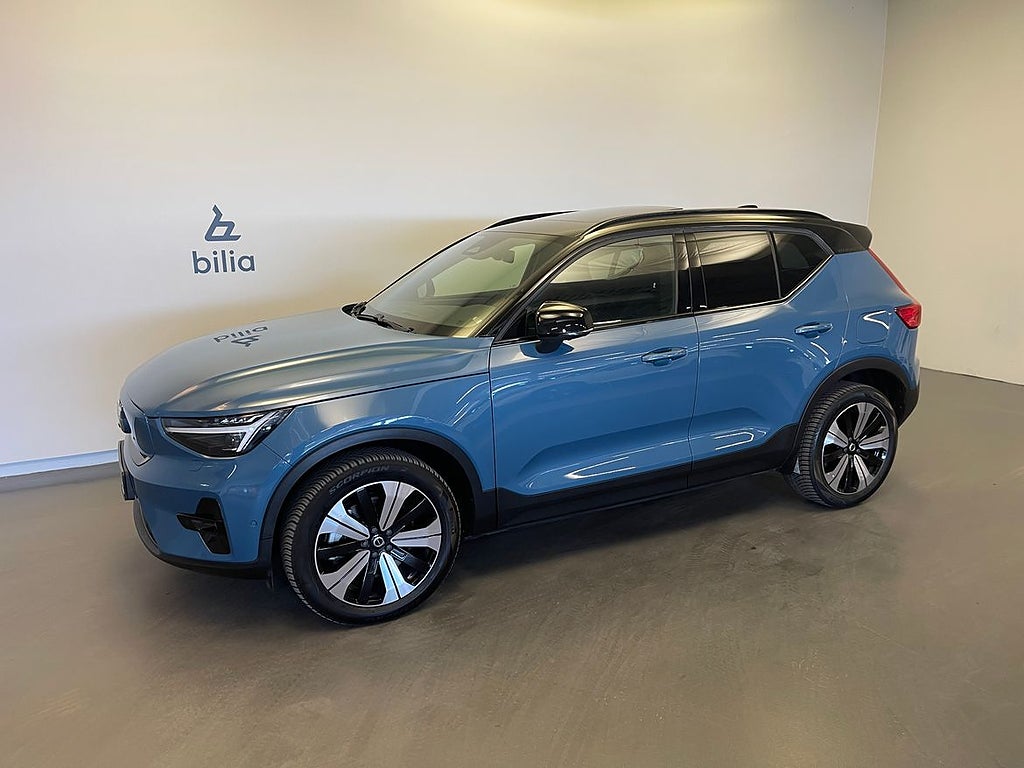 Volvo XC40 Recharge Single Motor Ultimate / Tonade rutor / Panoramaglas tak