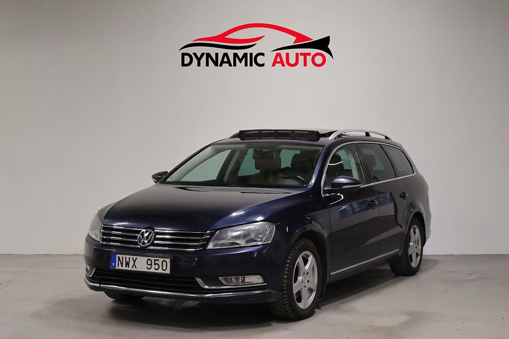Volkswagen Passat Variant 1.4 TGI Panorama/Dragkrok/Värmare/150HK