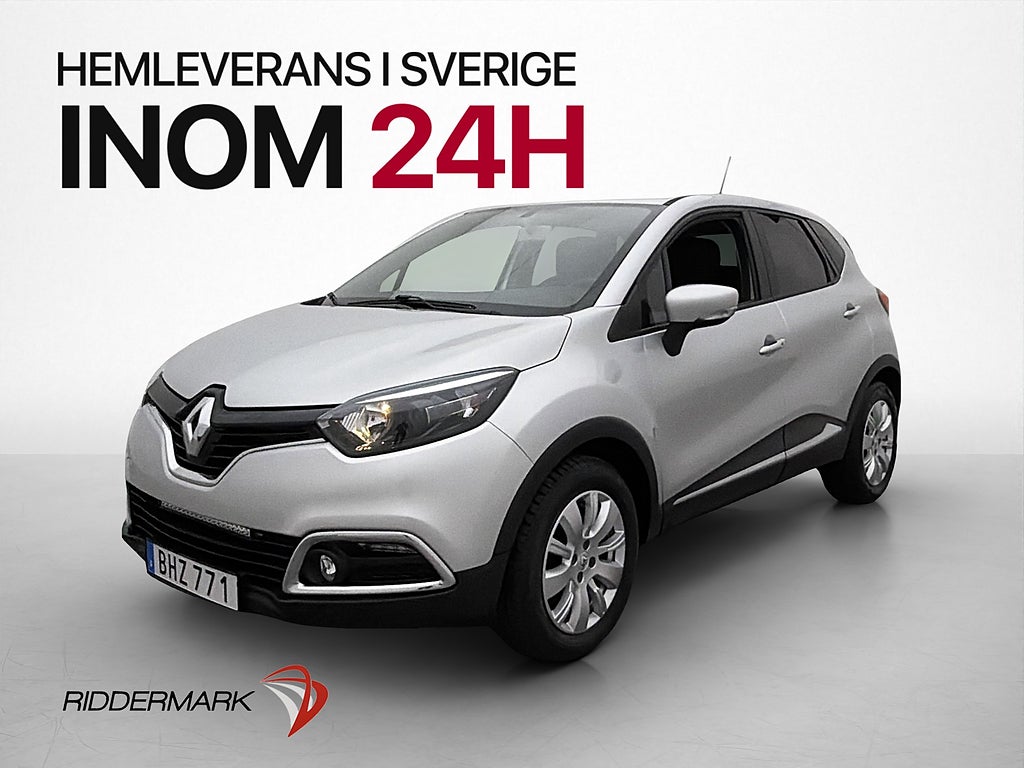 Renault Captur 0.9 TCe 90hk Expression Sensorer Farthållare