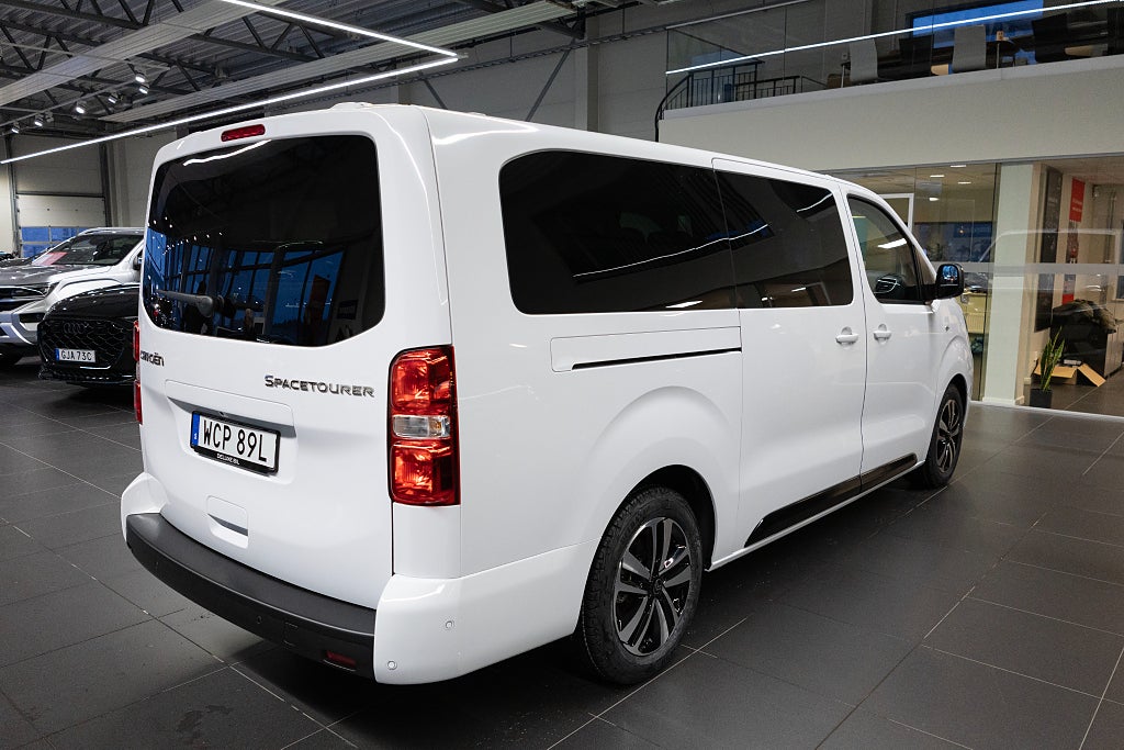 Citroën SpaceTourer 180hk MAX Läder 8-sits Webasto OMG LEVERANS 5 års ga
