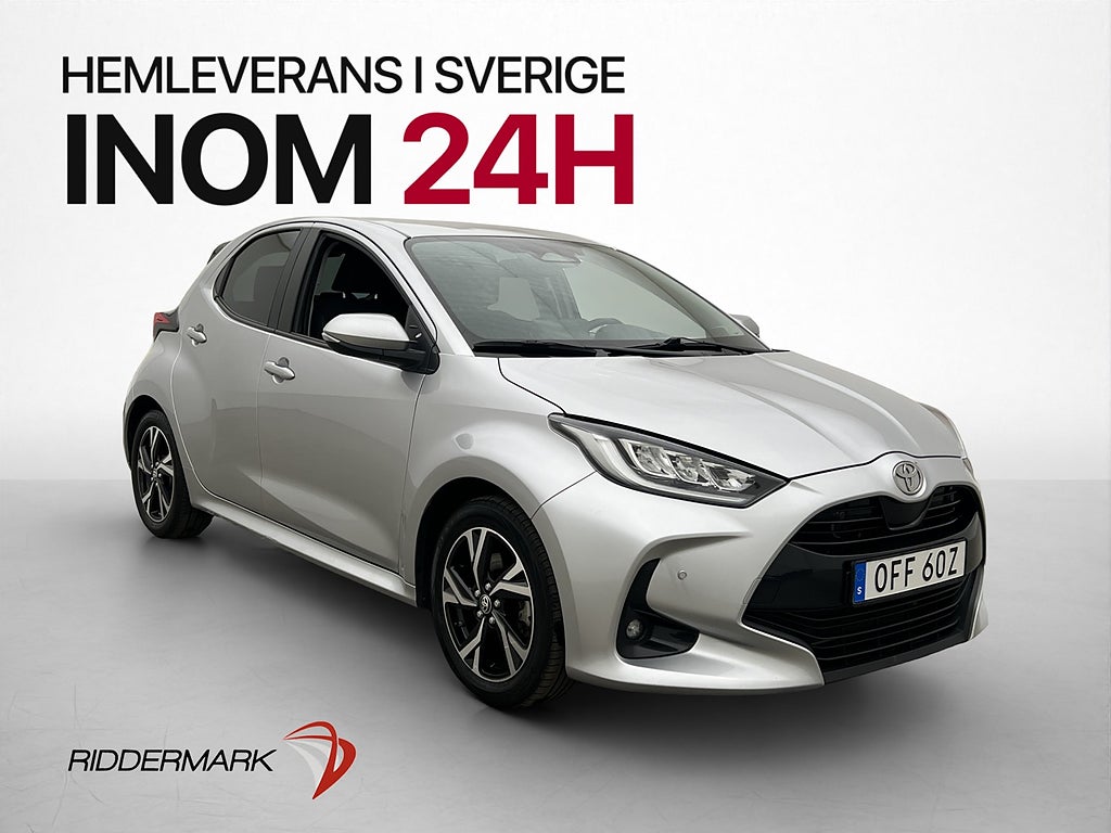 Toyota Yaris Hybrid 116hk Active Plus Kamera CarPlay MOMS
