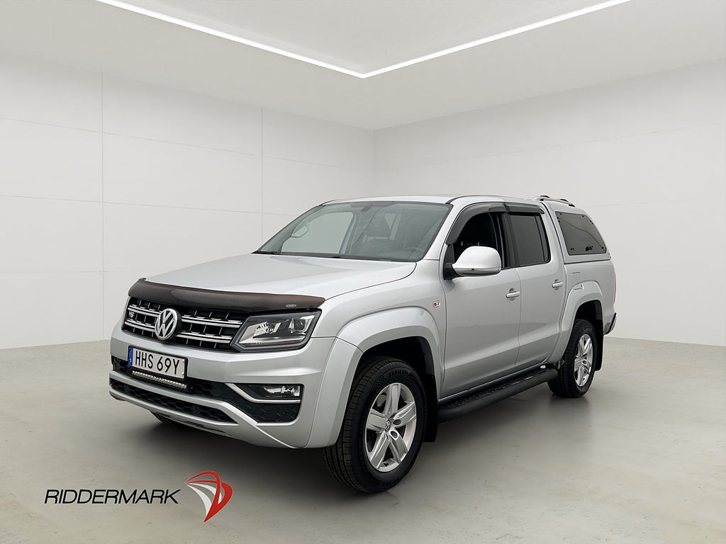 Volkswagen Amarok Aviater 258hk 4M Värm Drag Kåpa Moms 1-Äga