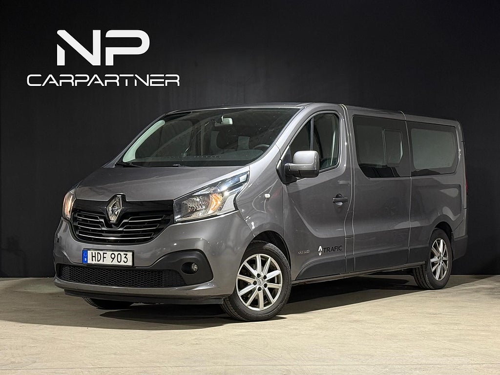 Renault Trafic Kombi 1.6 dCi 125HK / L2 Lång/9-Sits/Dragkrok