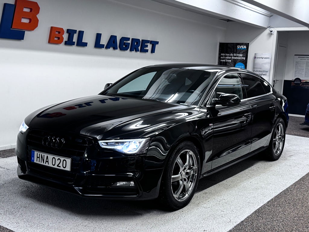 Audi A5 Sportback 2.0 TDI quattro S Tronic S-line/Dragkrok